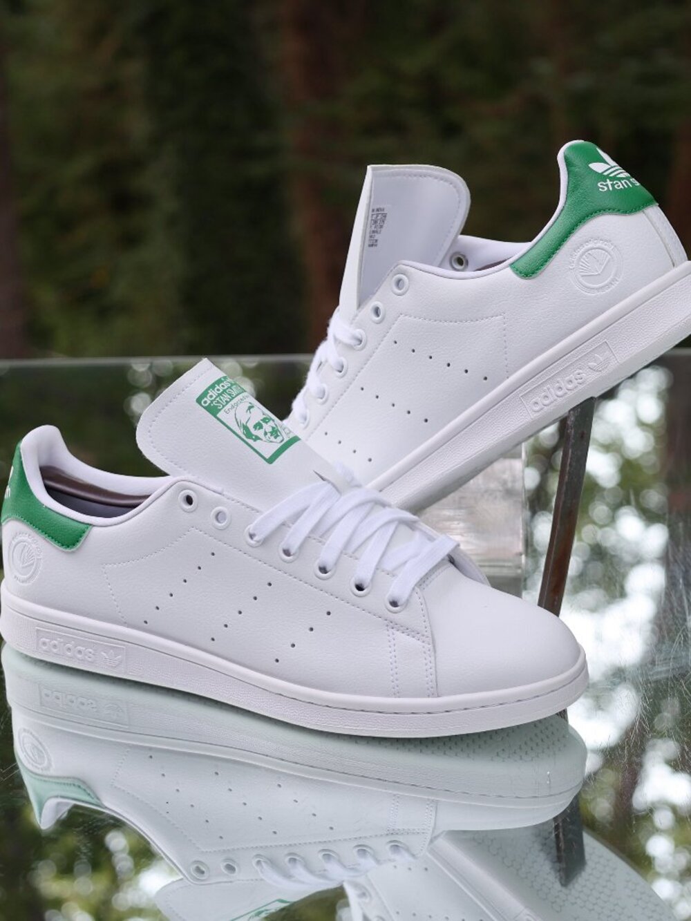 Adidas Stan Smith Vegan White Green
